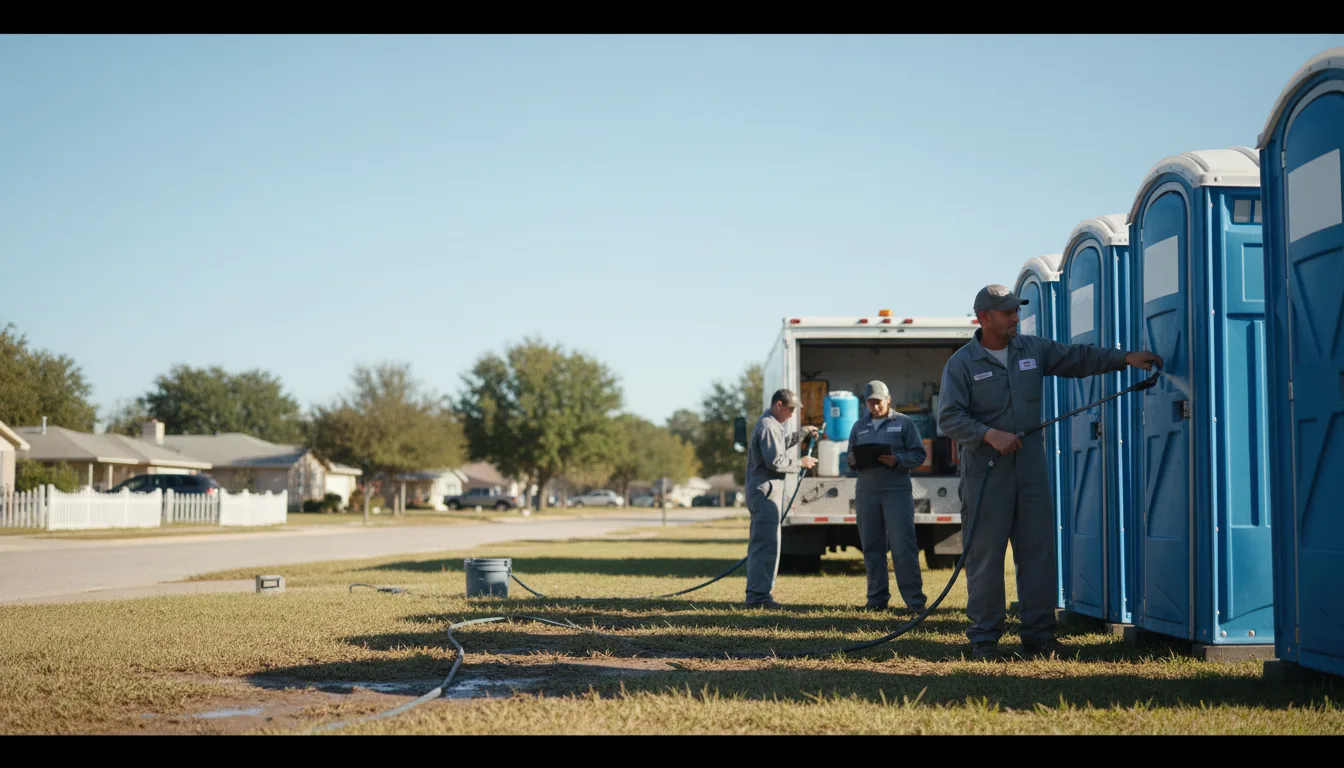 Long-Term Portable Toilet Rental in Cable, OH near me